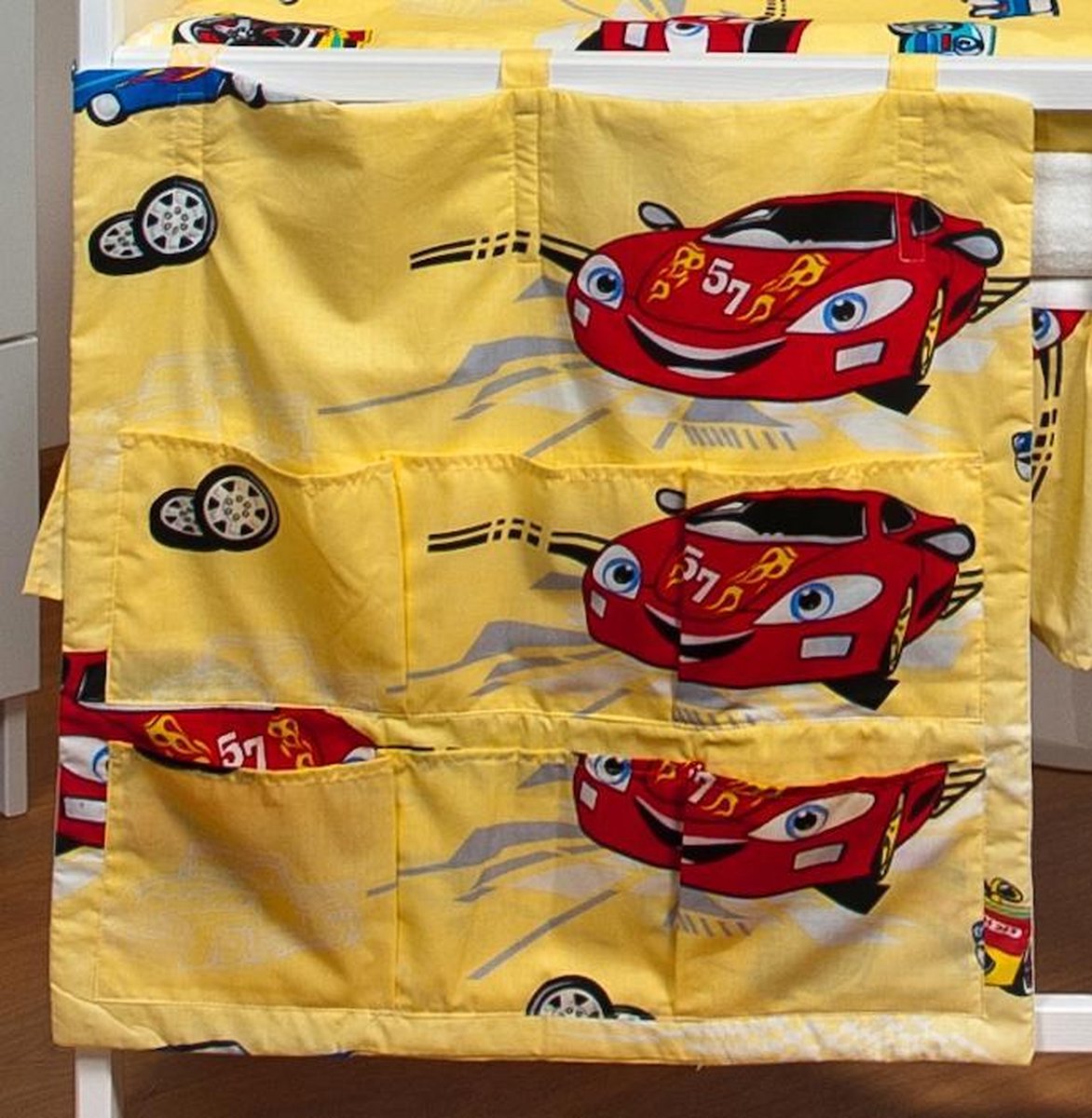 Organizer - 60x60cm voor ledikant - autos