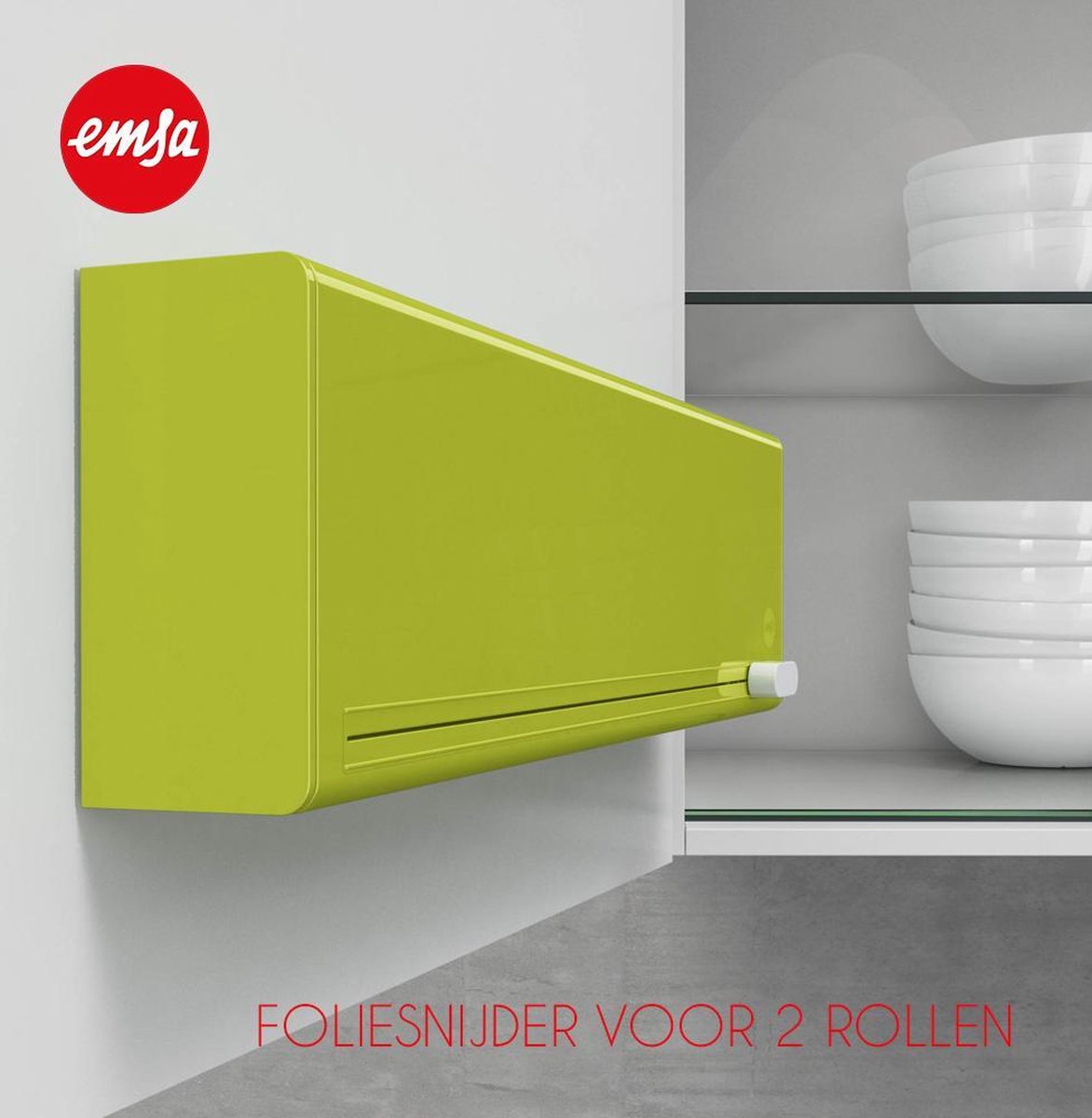 SMART rolhouder. 38x12.8x7.7 cm. groen