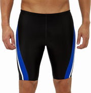 Inq Rivard Jammer Zwembroek Zwart/Blauw Heren - Maat XL