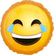 Anagram Folieballon Lachwekkende Emoticon 43 Cm Geel
