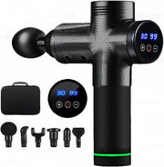 Massage gun | Sport en relax massage | 6 opzetstukken | Inclusief handige draagtas