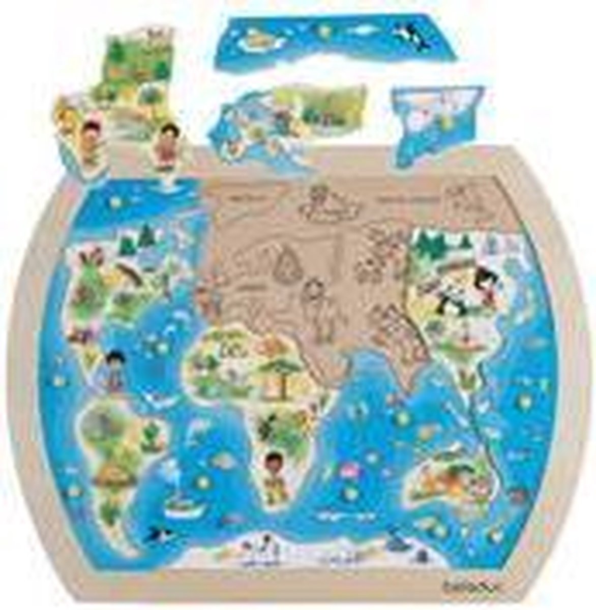 Beleduc Knoppuzzel One World