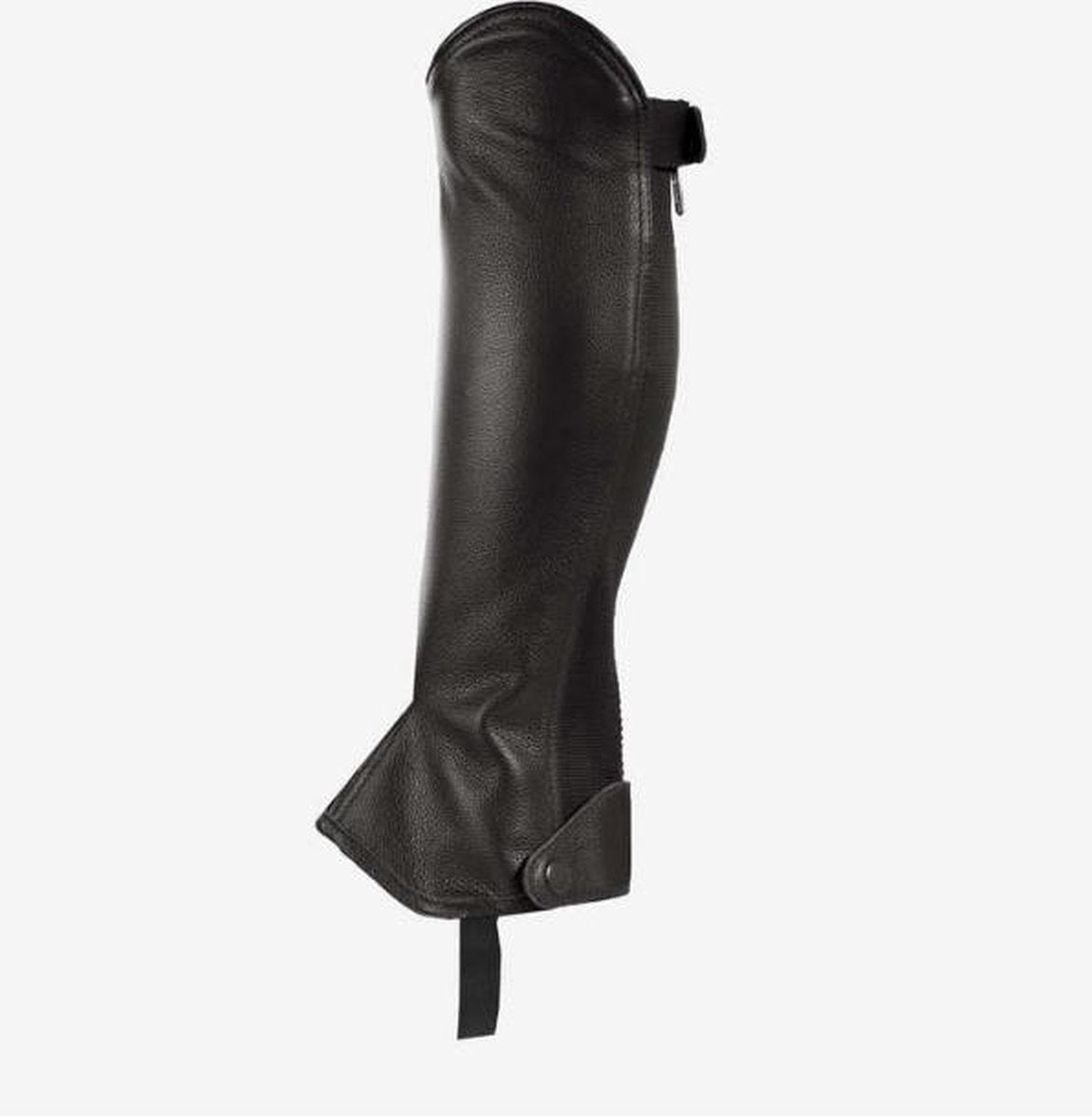 Horze leren chaps - zwart - S