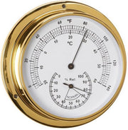 ANVI messing Thermo-Hygrometer Ø 120 mm