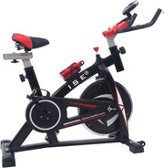 ISE BANGKOK / SY-7802 Hometrainer - Fietsen - Biking - Spinning - Stille fiets - Hartslagmeter - Fitness - Cardio training - Vliegwiel 10 Kg.