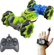 RC stunt auto op afstandsbediening - Voor kinderen en volwassenen - Groen