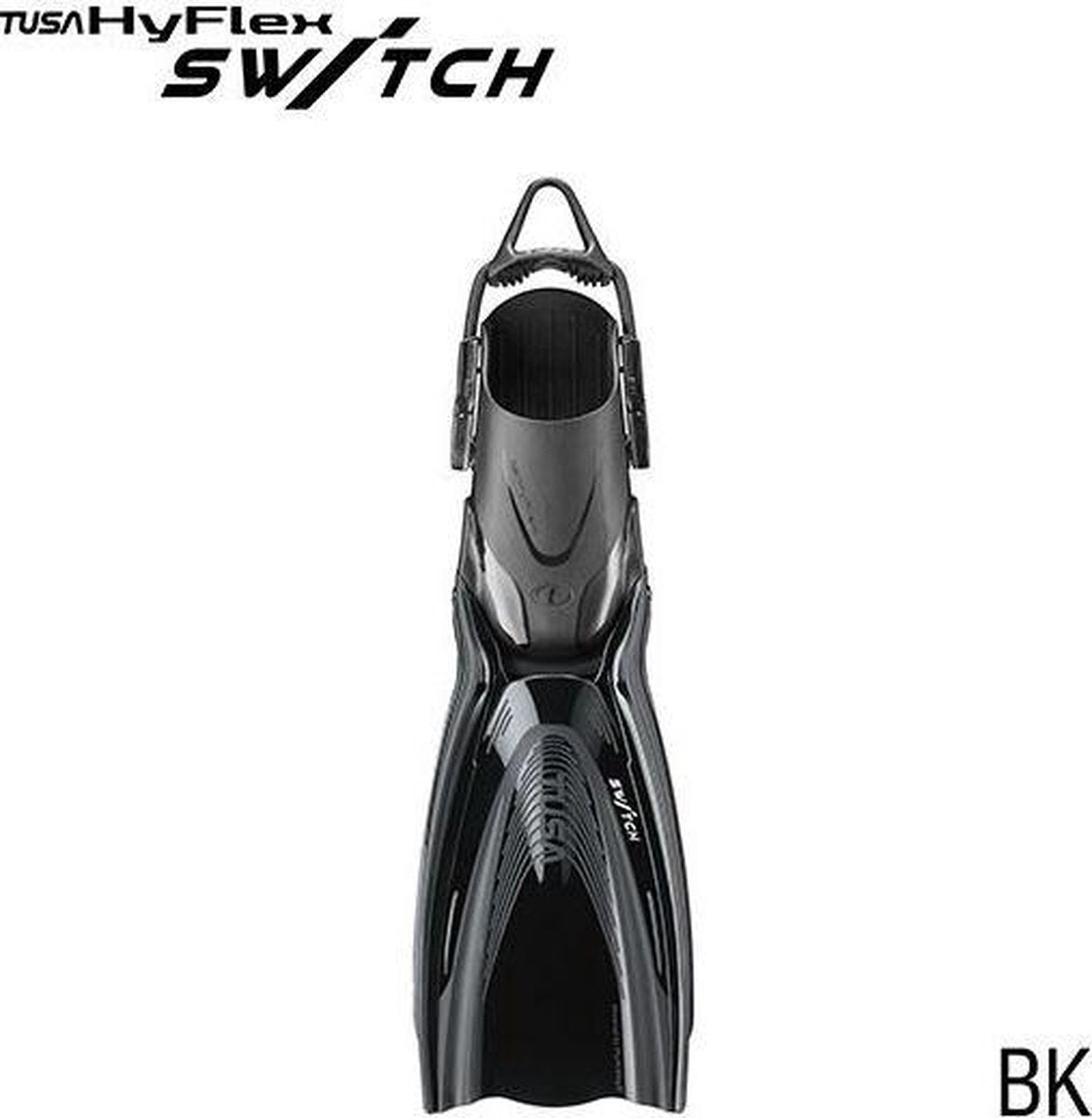 Tusa Switch vinnen - M - Zwart