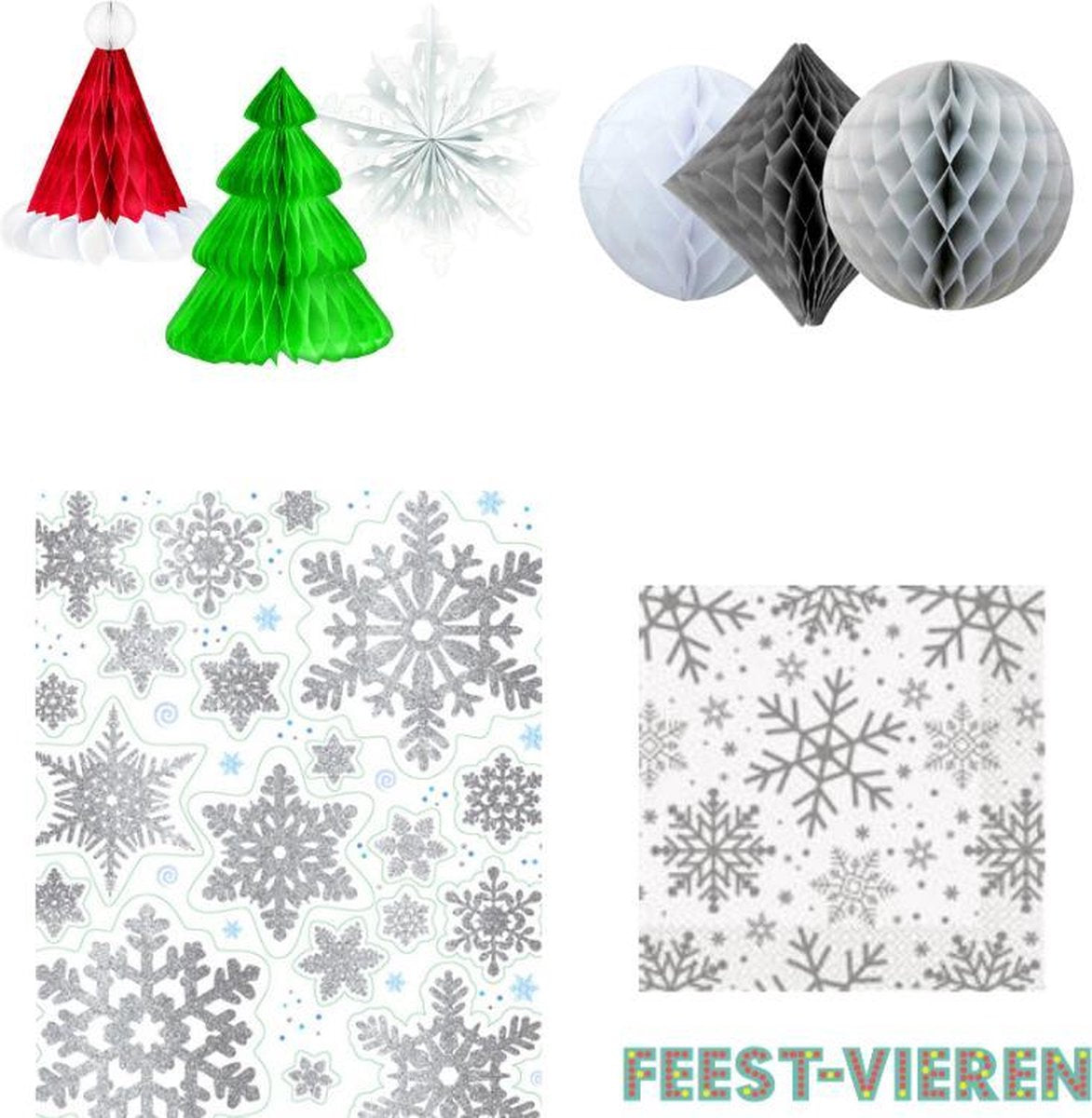 Kerst decoratie set