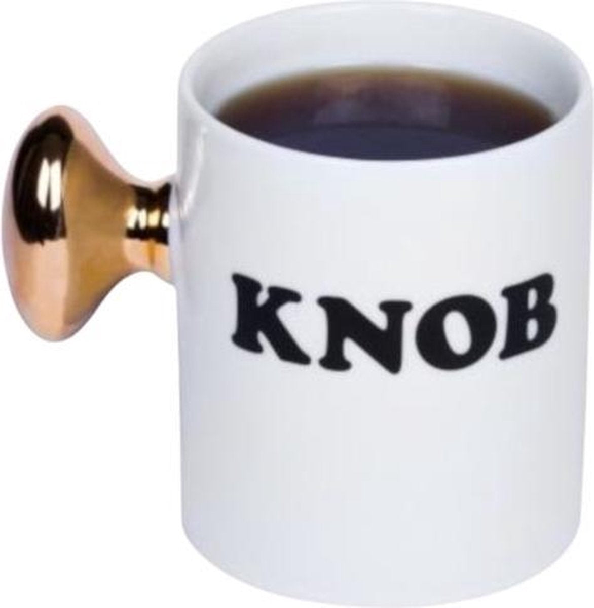 Thumbsup! Mok Knob 375 Ml Keramiek Wit