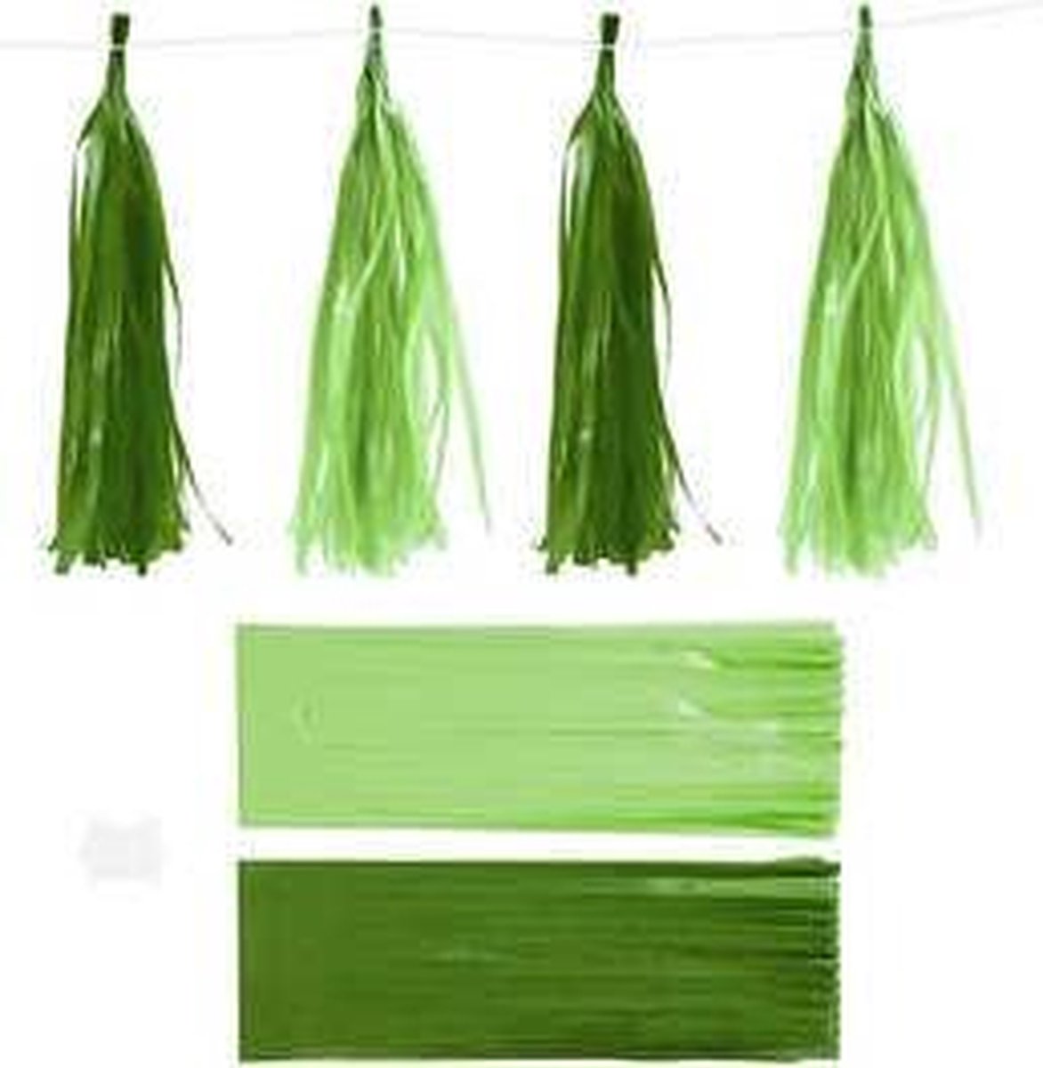 Papieren tassels