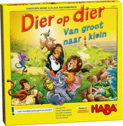 Haba Dier Op Dier Van Groot Naar Klein