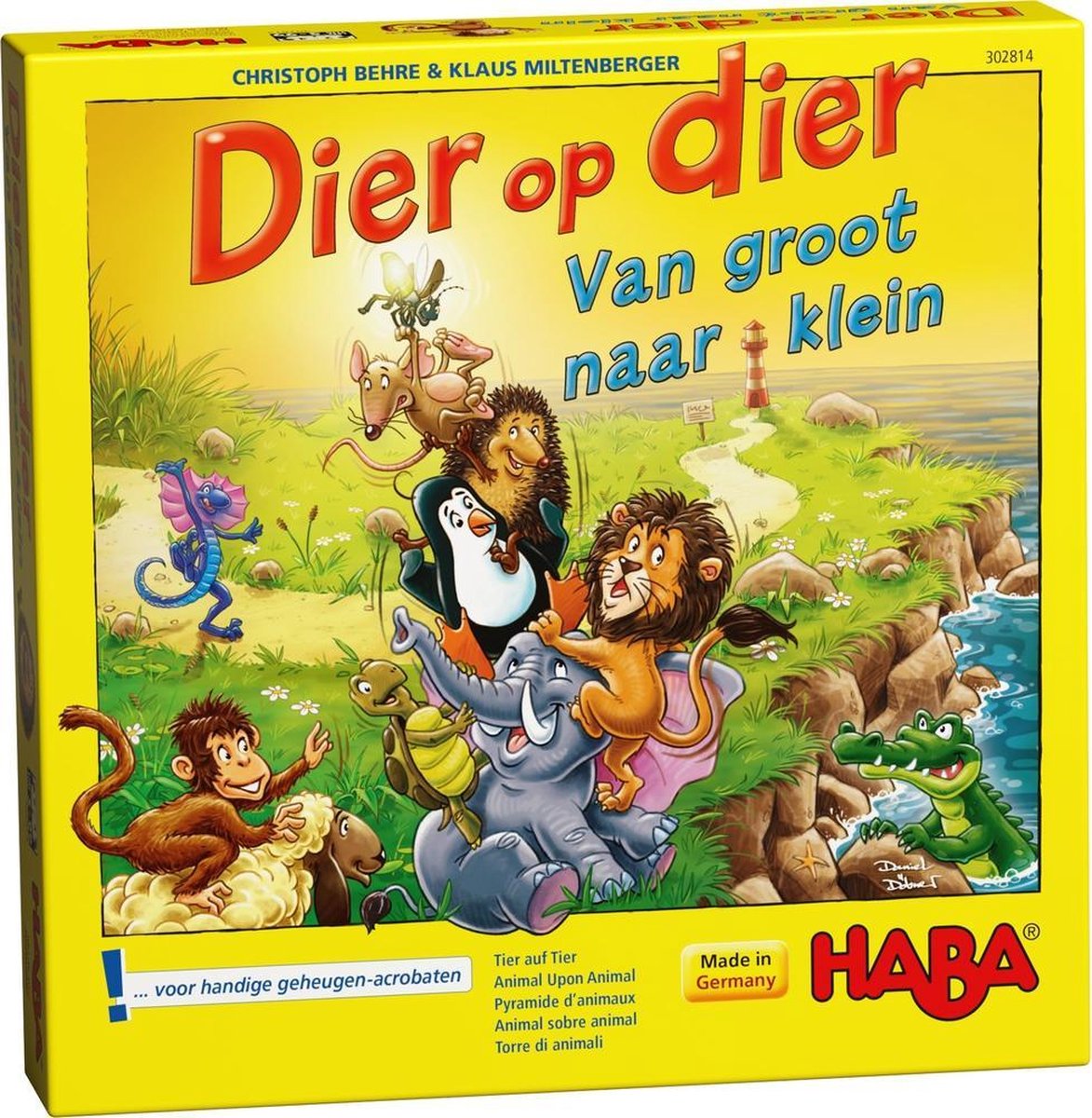 Haba Dier Op Dier Van Groot Naar Klein