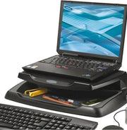 Laptopstandaard notebookstandaard tot 17 inch met opbergruimte