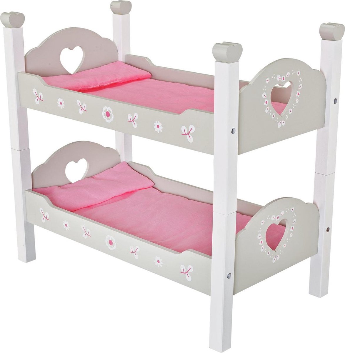 Poppenbed Chad Valley Babies to Love houten stapelbed
