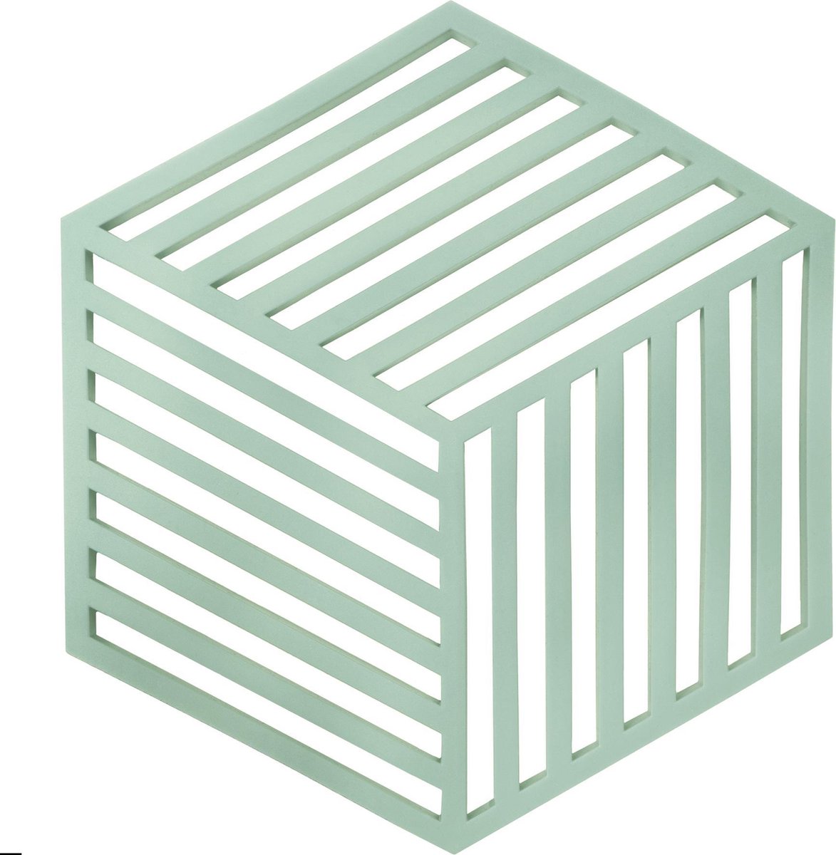 Krumble Pannenonderzetter Hexagon / Pan onderzetter / Pannen onderzetter / Siliconen / Hittebestendig - Groen