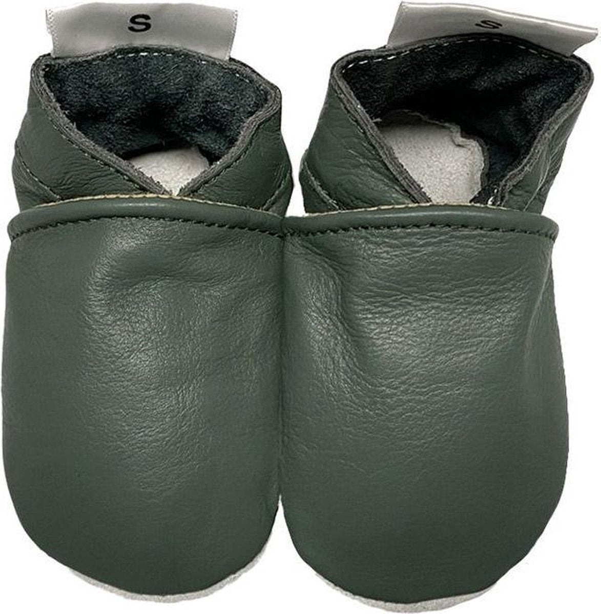 BabySteps slofjes Plain Green maat 20/21