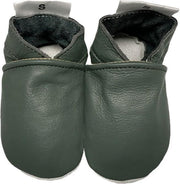 BabySteps slofjes Plain Green maat 20/21