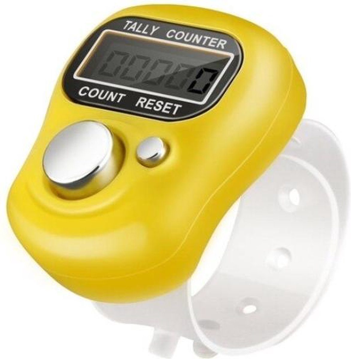Firsttee Digitale Scoreteller - Compact - Teller - Personenteller - Handteller - Tally counter - Sport – Slagenteller – Golf accessoires –  Golftrainingsmateriaal - Training - Trolley - Cadeau - Golfset - Trainingsmaterialen - Tees Mat Net afslaan