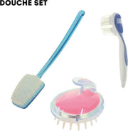 Massageset - Doucheset - Borstel - Bad - Gezicht - Massage - Hoofd - Ontspanningsset