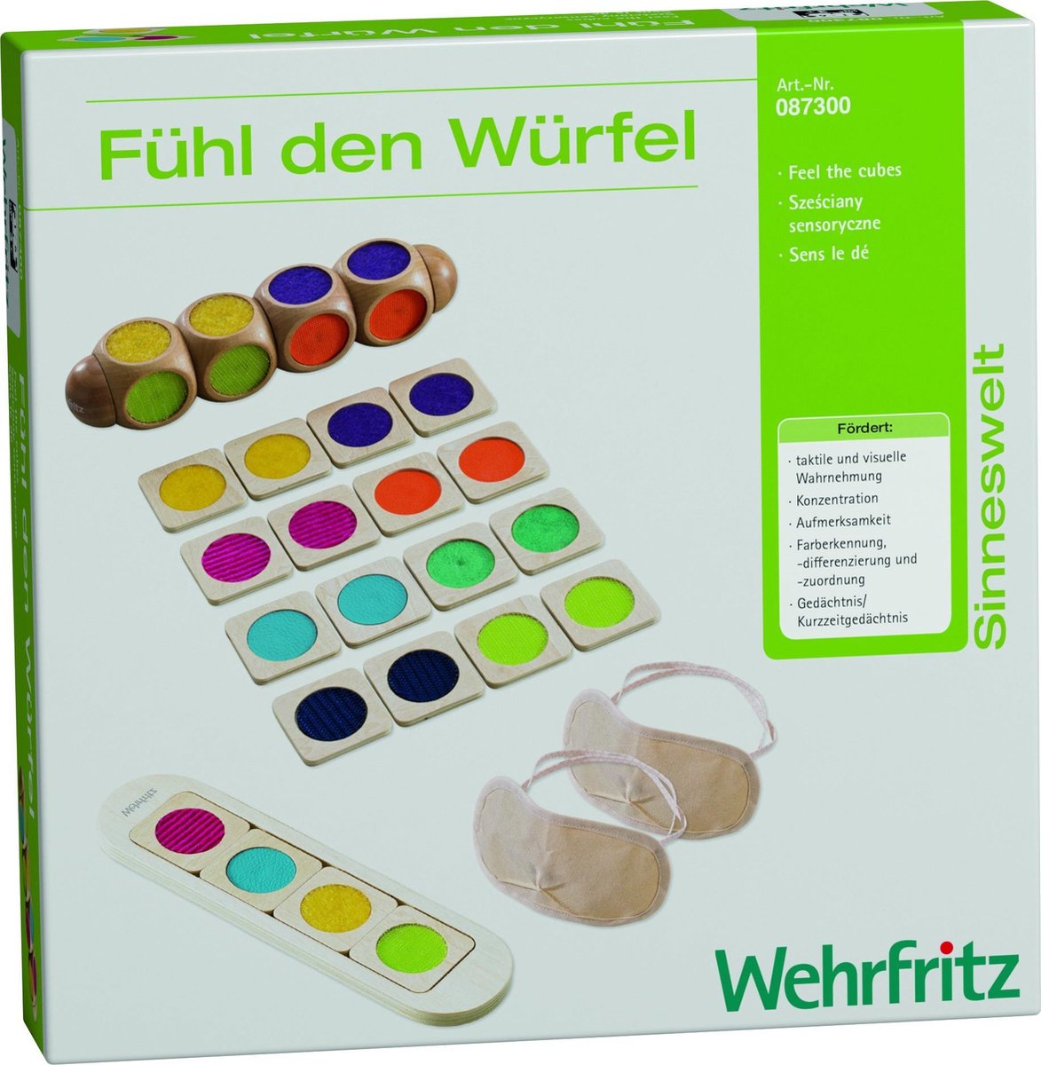 Haba Education - Tactile Cubes