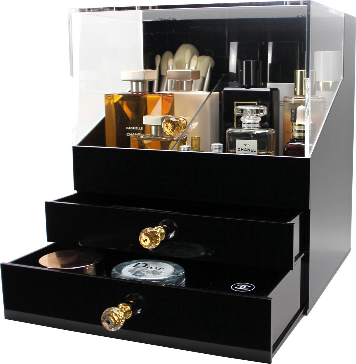 Make up organizer Benthe| Beauty Box | Cosmetica Organizer | opbergdoos | Make up organizer | Vitrine boxje |Makeup organizer |Beauty organizer | Makeupbox |Cosmetica| Storage box |Make-uporganizer | Parfumbox | Parfumorganizer  | Opmaken