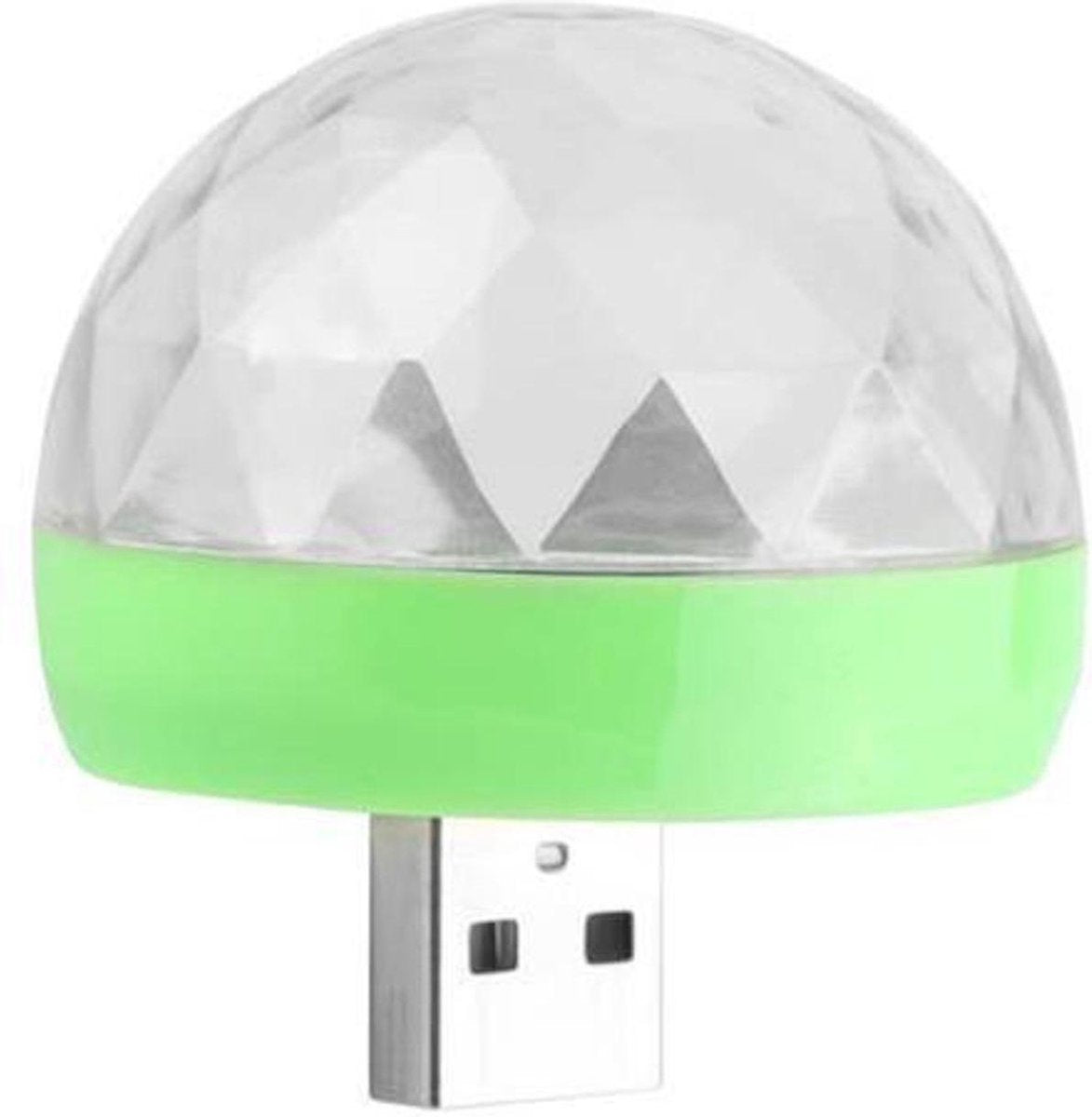 Mini Discolamp - Koningsdag -Lightning Adapter | Party |kinderfeestje-  Feest | Universeel | Discoball | LED | Muziek | iPhone