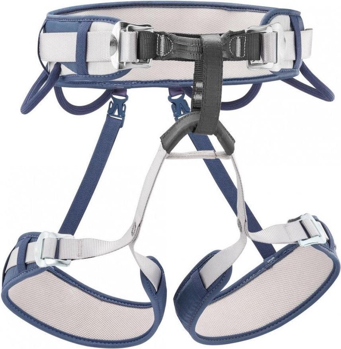 Petzl Corax comfortabele en universele klimgordel Denim Blauw - maat 1