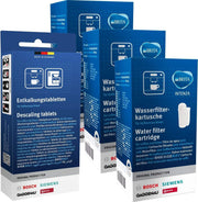 3x Brita Intenza Waterfilter - Bosch/Siemens waterfilter TCZ7003 / TZ70003 / 575491 + Bosch/Siemens ontkalkingstablet tz80002