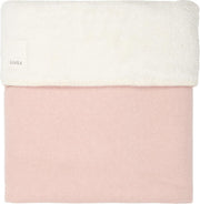 Koeka Wiegdeken Vancouver teddy - shadow pink mel./natural 75x100cm