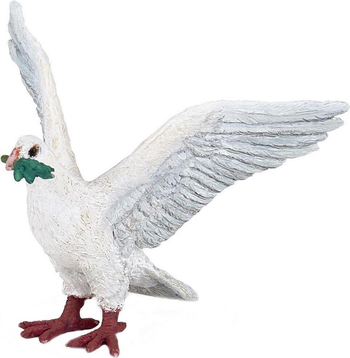 Speelfiguur - Vogel - Duif - Wit