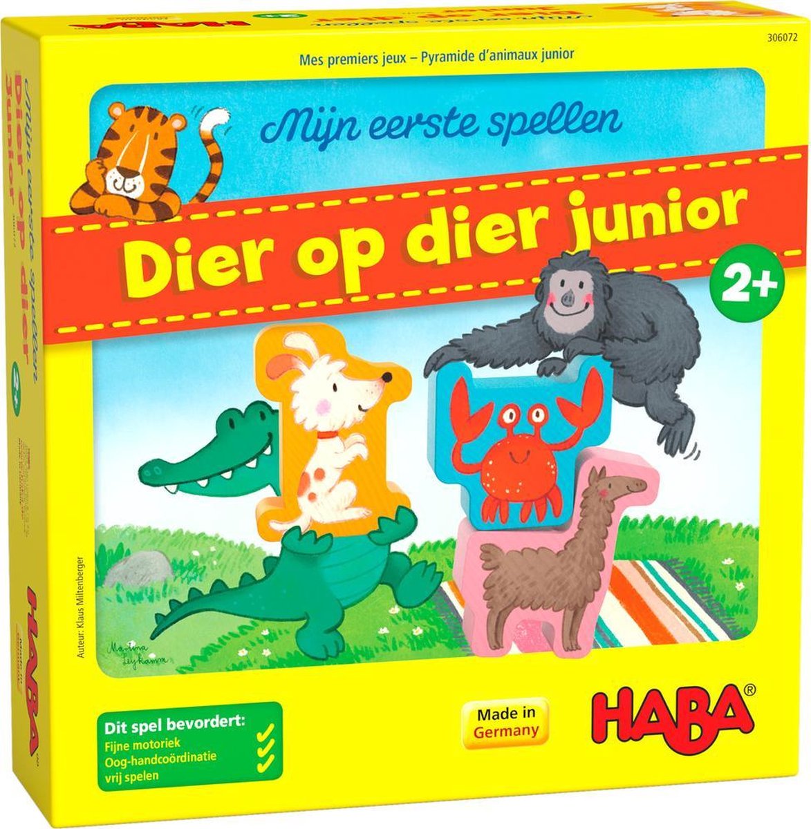Spel - Mijn eerste spellen - Dier op dier Junior - 2+