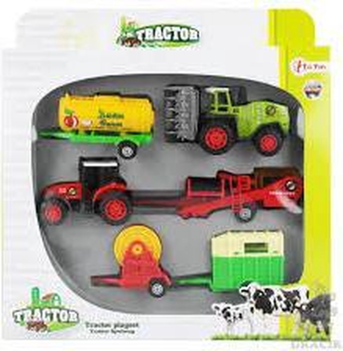 Tractor speelfigurenset
