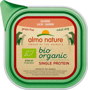 Almo Nature  Natvoer voor Honden - Bio Organic Single Protein - 11 x 150g - Zalm - 11 x 150 gram