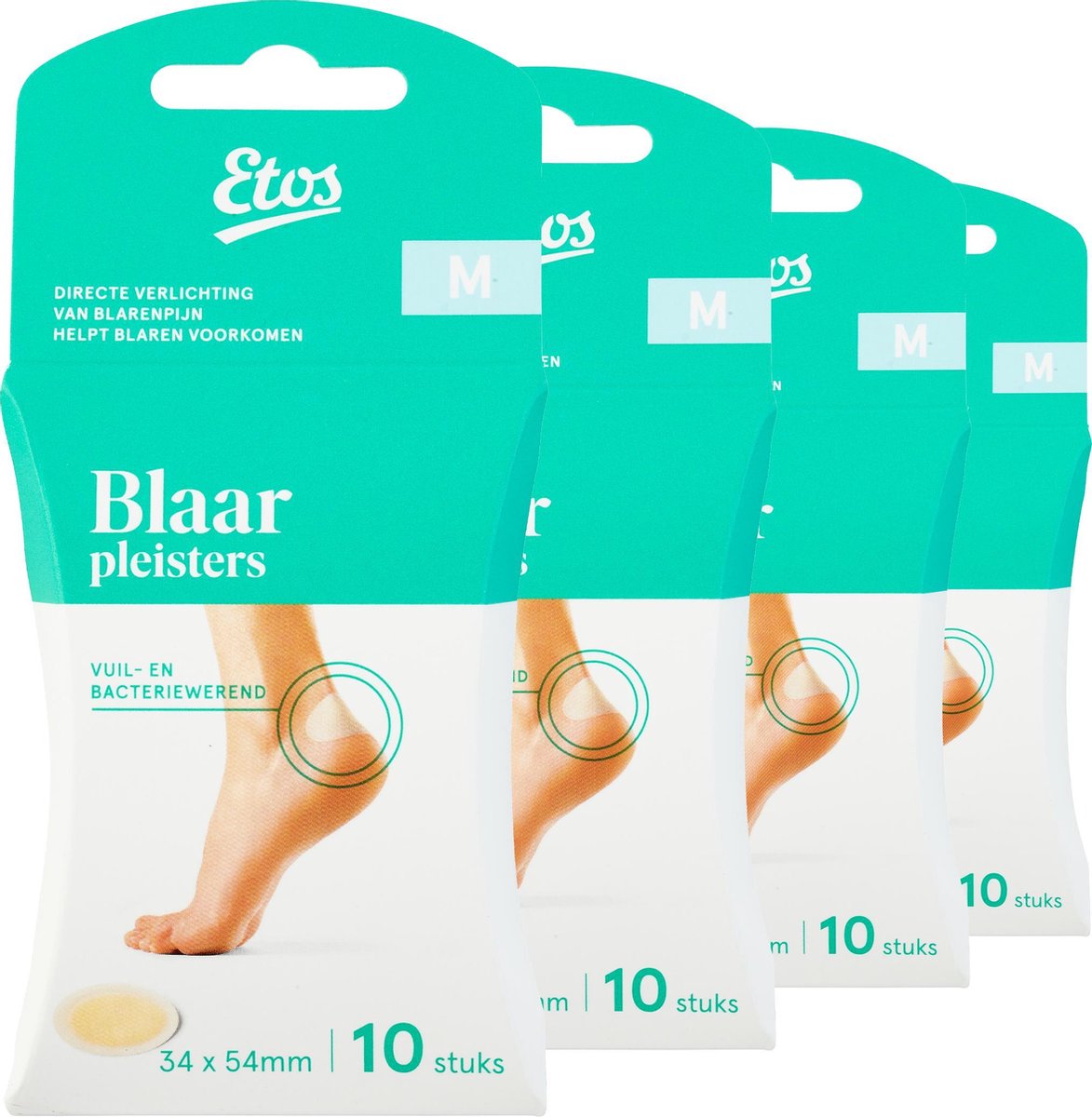 Etos Blaarpleister Medium - 40 blarenpleisters (4x10)