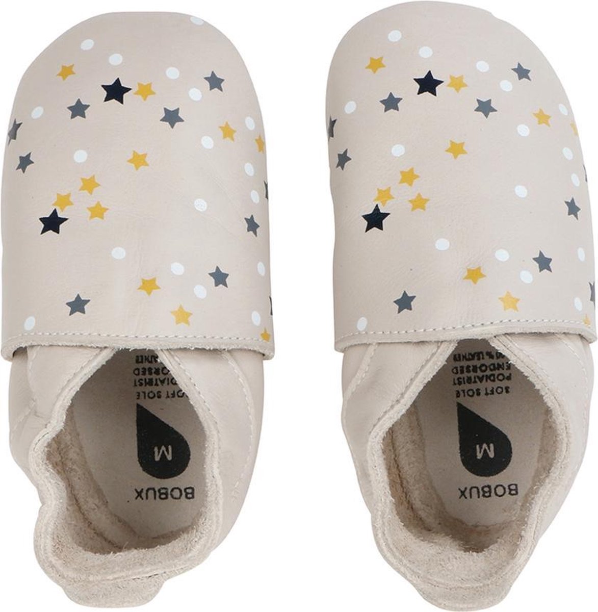 Bobux babyslofjes milky way milk
