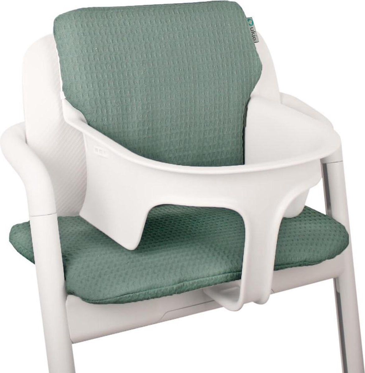 Ukje Hoes voor Cybex Lemo Kussenset - Wafelstof - Jade