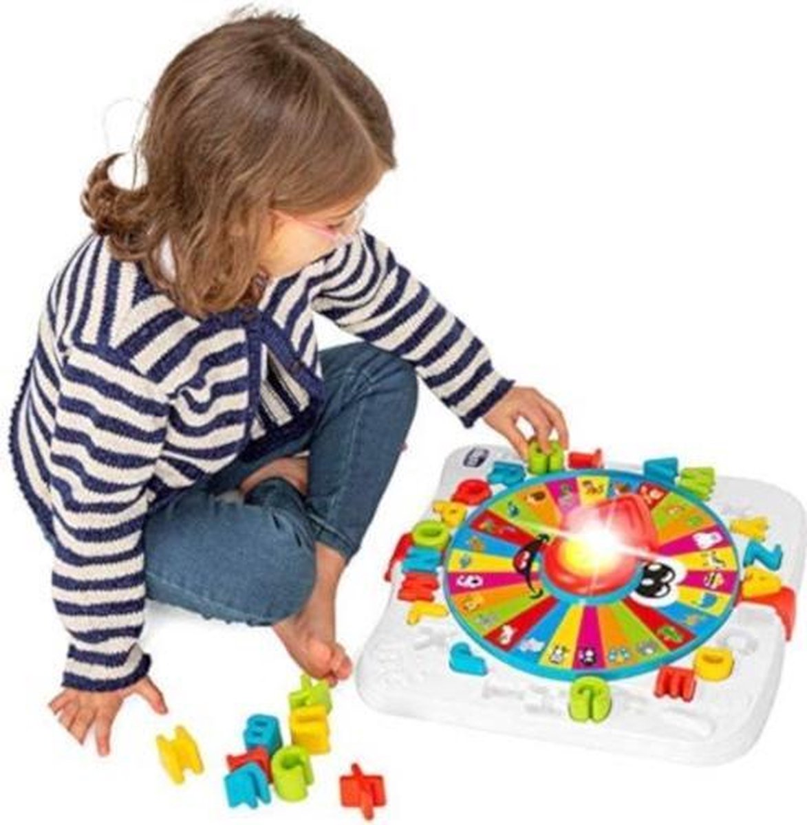 Chicco Alfabetspel Junior 40 X 41 Cm (fr) Wit