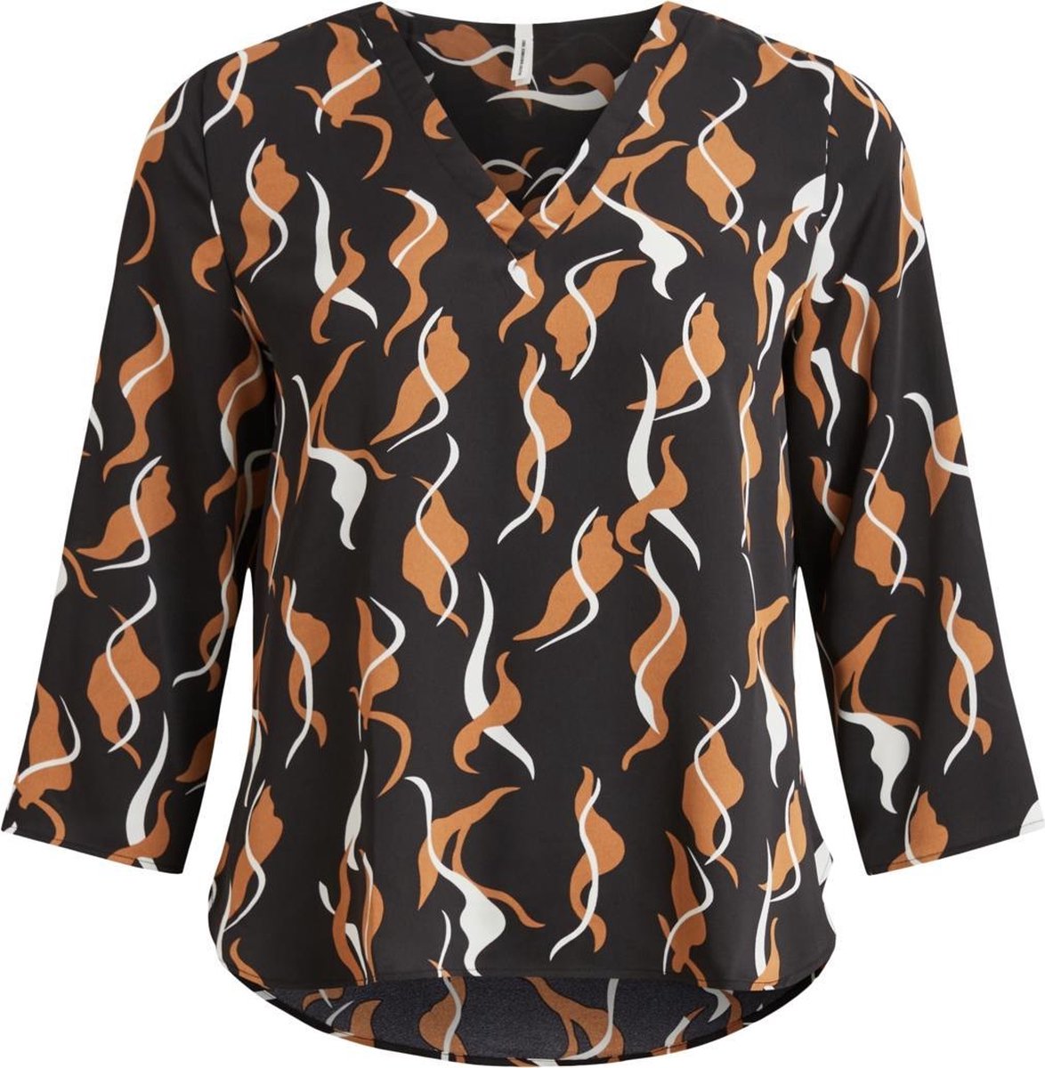 Objhelena 3/4 Top 111 23033877 Black/abstract