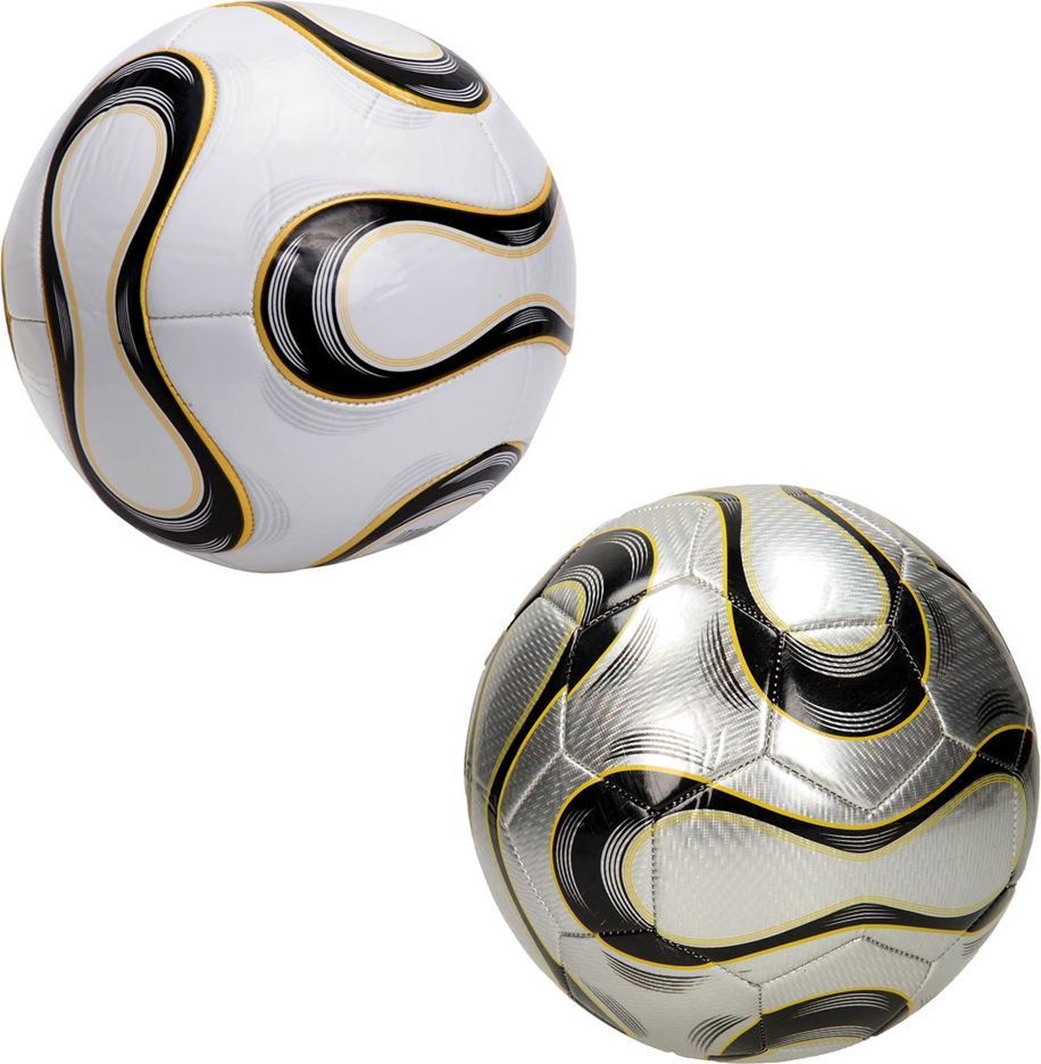 Voetbal metallic