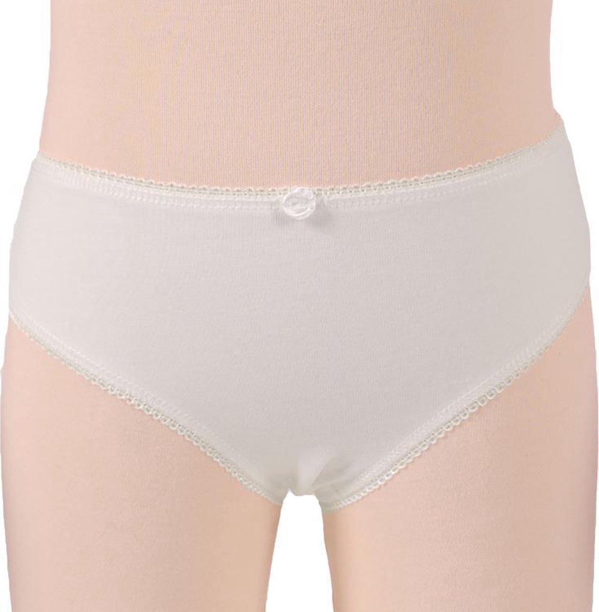 Meisjesonderbroek wit-116/122