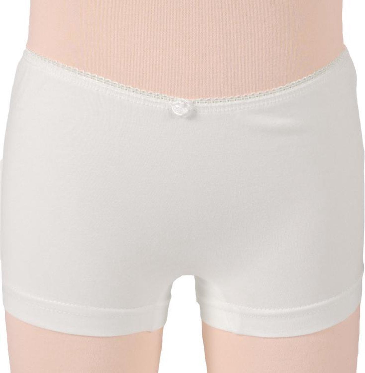 Meisjesboxer wit-140/146