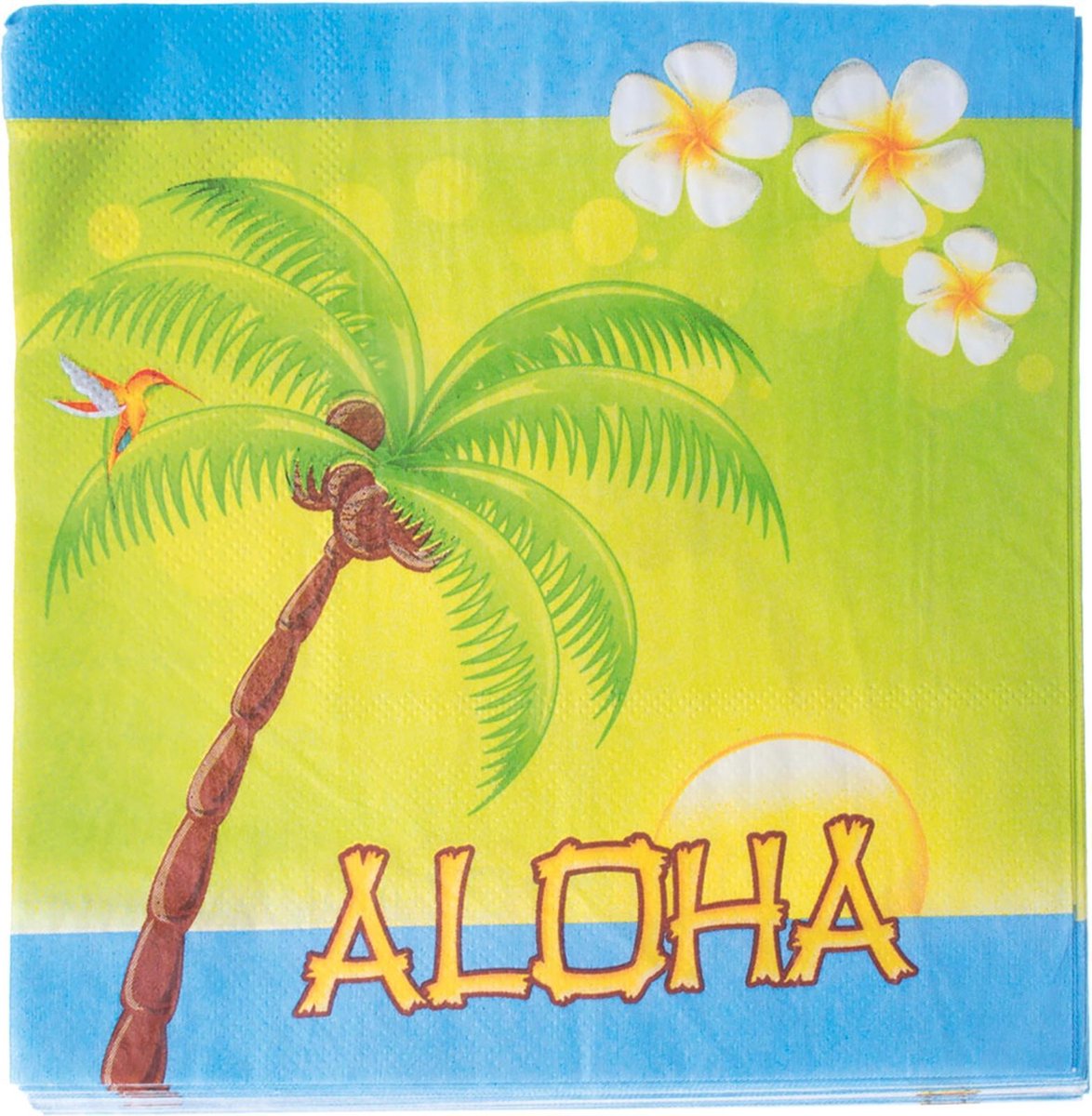 ESPA - 20 papieren Aloha servetten - Decoratie > Papieren servetten