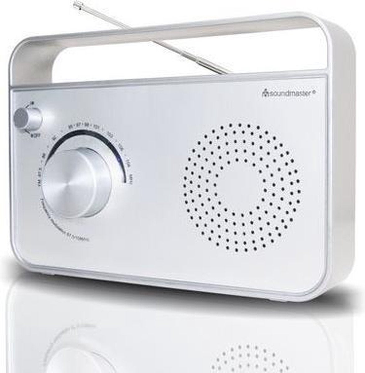Soundmaster TR420WE - Portable radio - wit