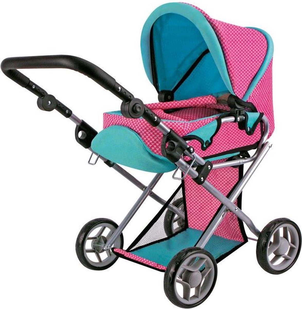 Poppenwagen 3 In 1 Dolls Room