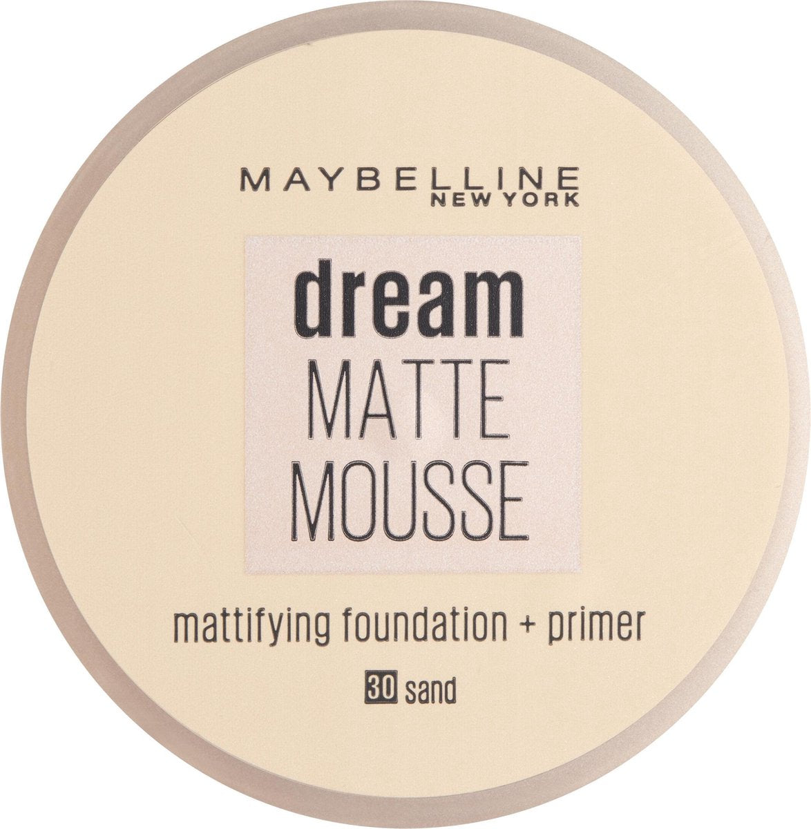 Maybelline Dream Matte Mousse Foundation -  030 Sand