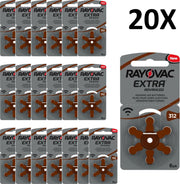 Rayovac 312 extra advanced - 120 stuks
