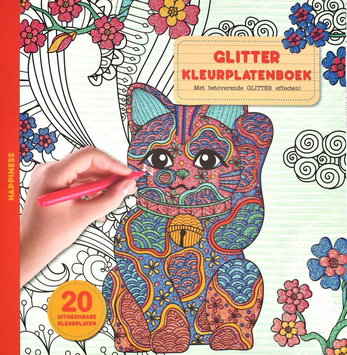 Image Books Glitterkleurboek Happiness 6+
