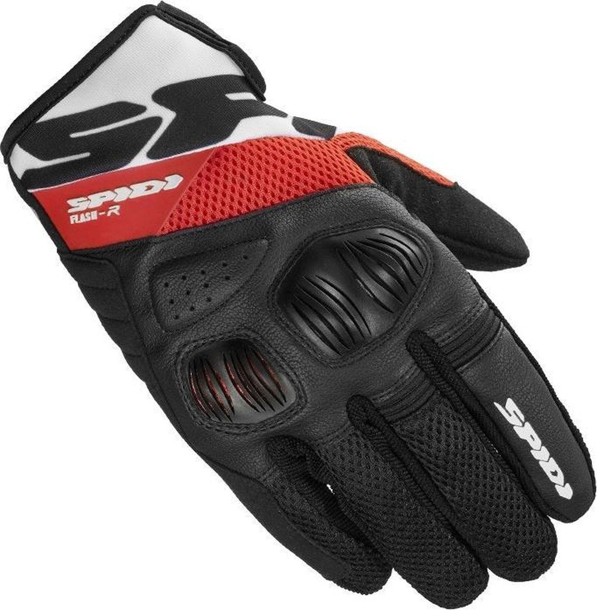 Spidi Flash-R Evo Red Motorcycle Gloves XL