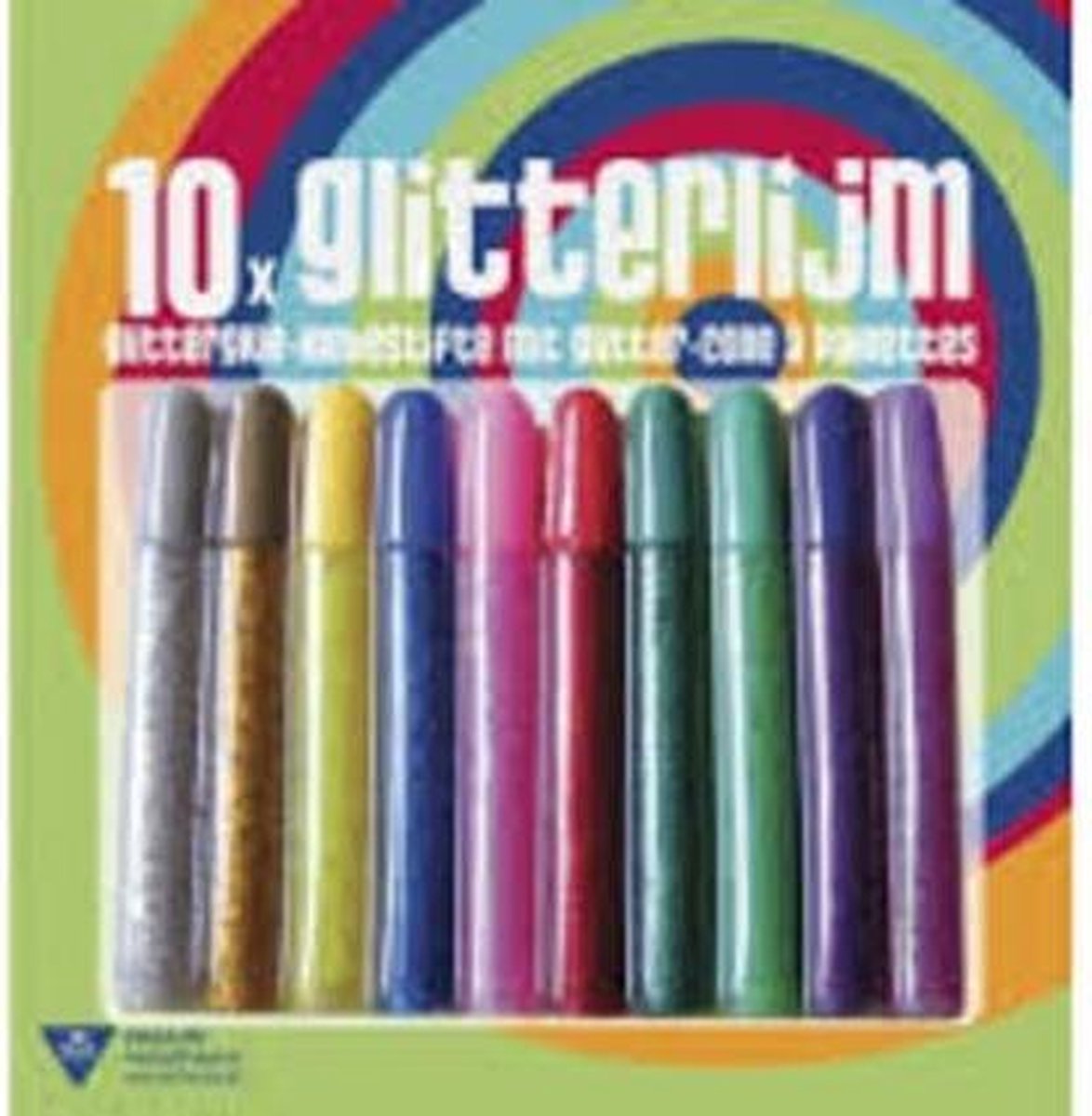 Glitterlijm 10 kleuren
