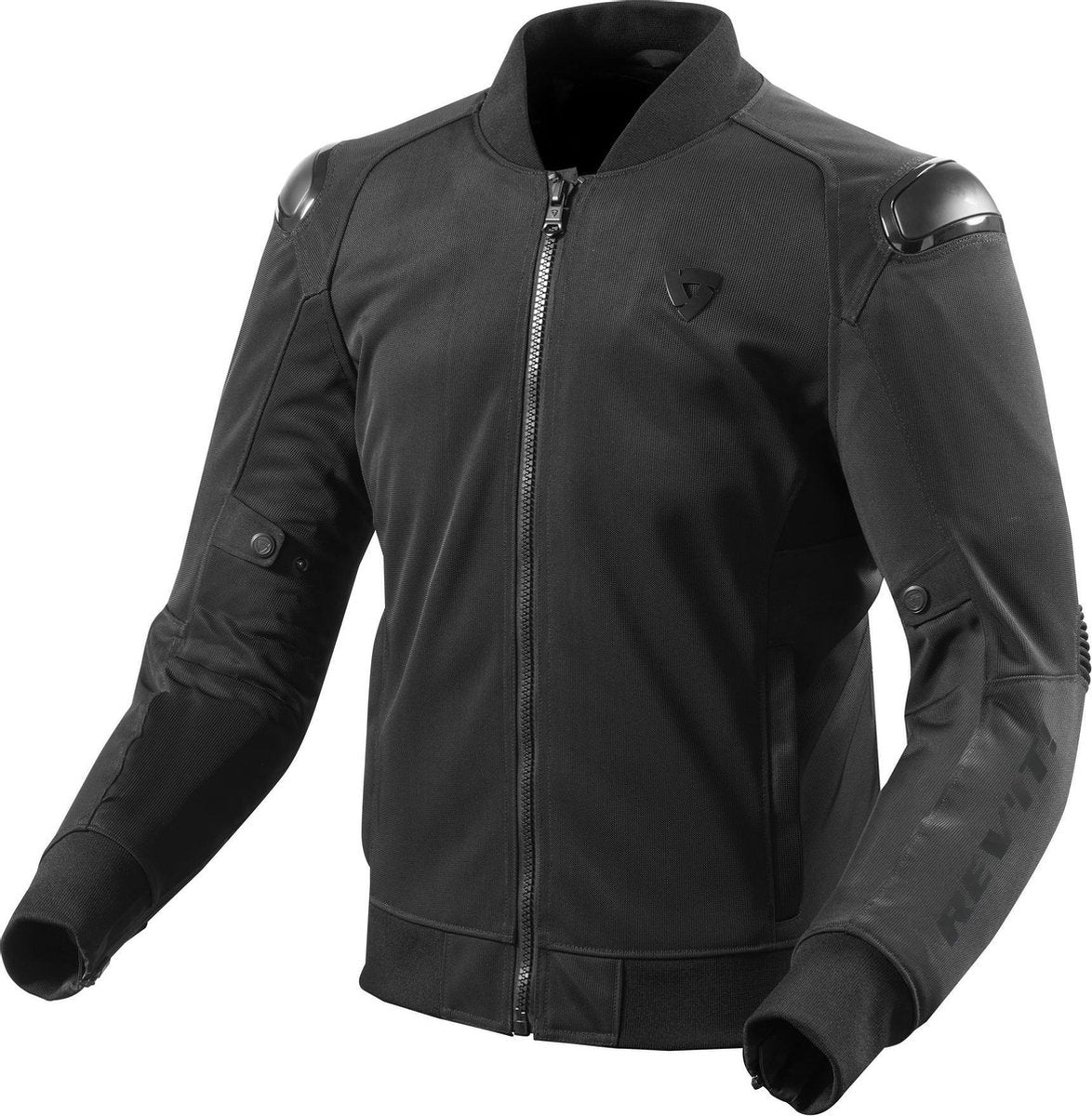 REV'IT! Traction Black Textile Motorcycle Jacket S